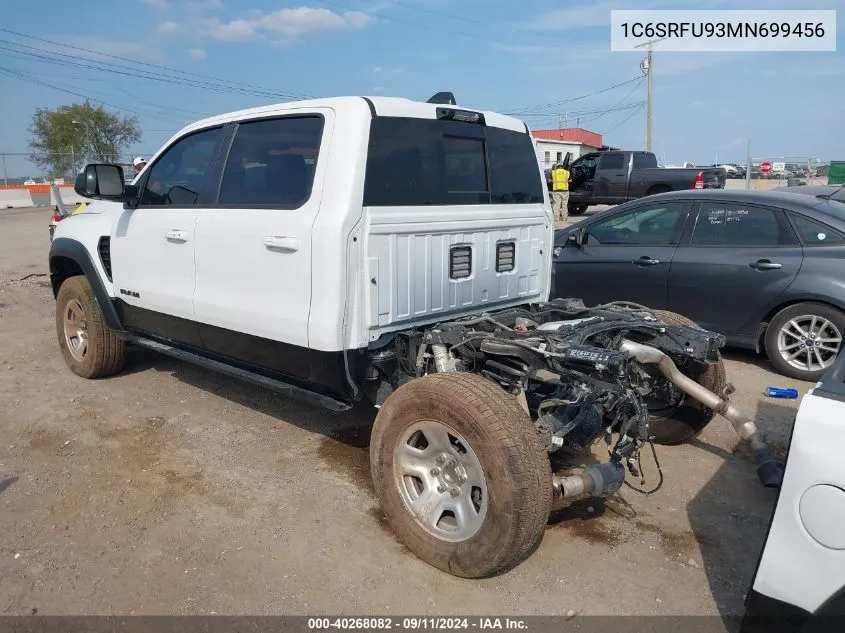 2021 Ram 1500 Trx 4X4 5'7 Box VIN: 1C6SRFU93MN699456 Lot: 40268082