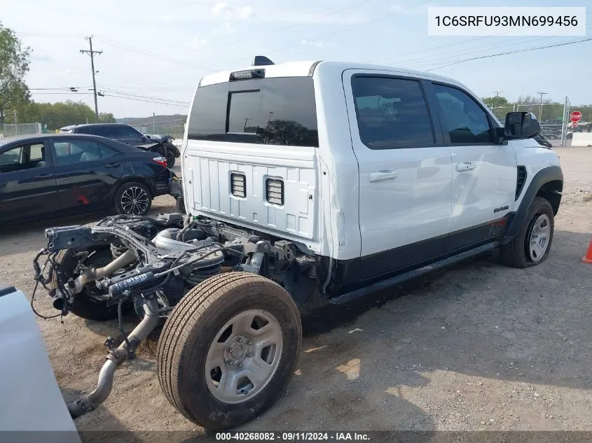 2021 Ram 1500 Trx 4X4 5'7 Box VIN: 1C6SRFU93MN699456 Lot: 40268082