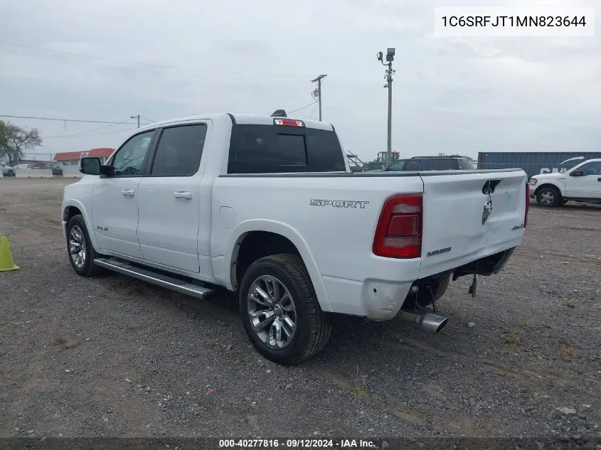 1C6SRFJT1MN823644 2021 Ram 1500 Laramie 4X4 5'7 Box