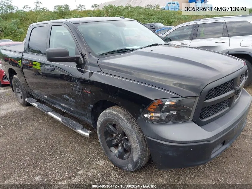 2021 Ram 1500 Classic Tradesman 4X2 5'7 Box VIN: 3C6RR6KT4MG713970 Lot: 40538412