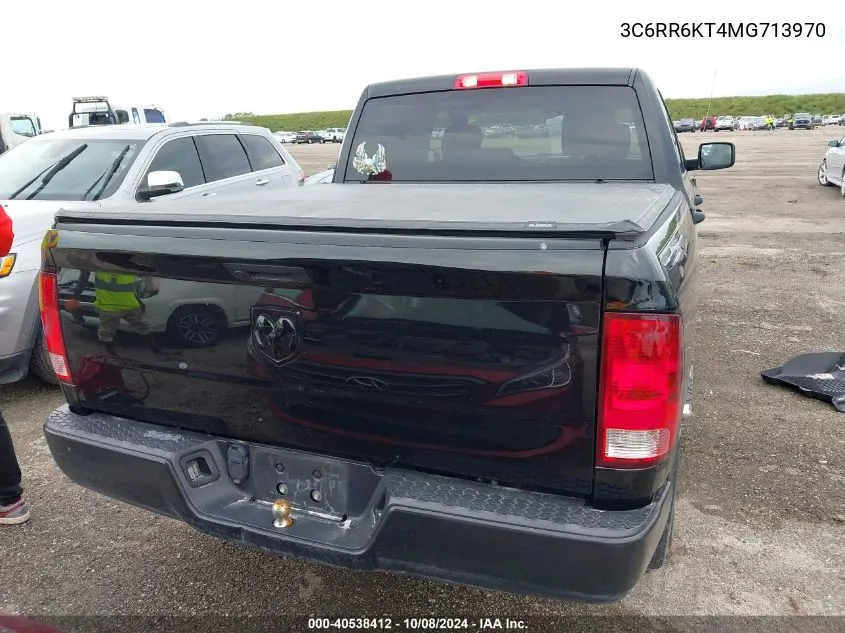 2021 Ram 1500 Classic Tradesman 4X2 5'7 Box VIN: 3C6RR6KT4MG713970 Lot: 40538412