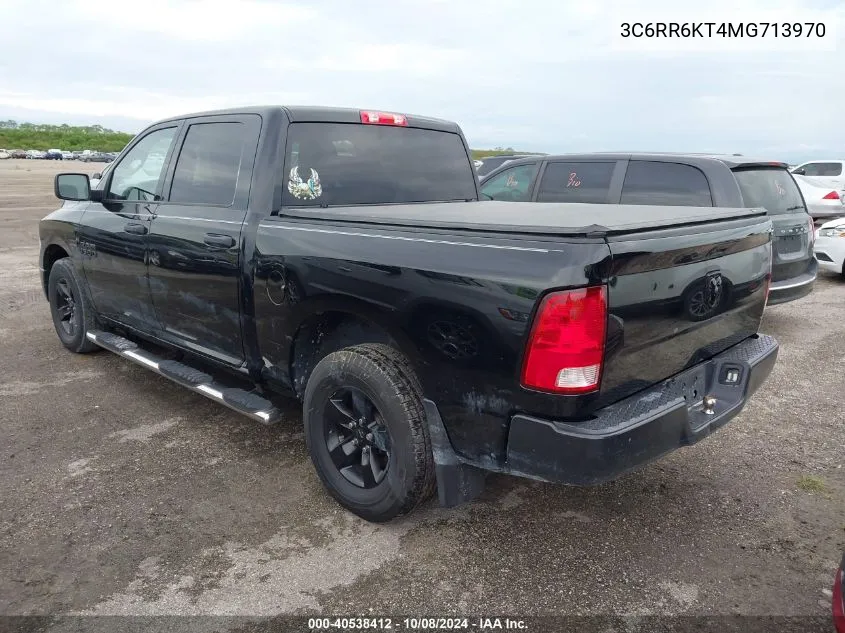 2021 Ram 1500 Classic Tradesman 4X2 5'7 Box VIN: 3C6RR6KT4MG713970 Lot: 40538412