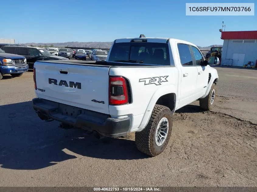 2021 Ram 1500 Trx VIN: 1C6SRFU97MN703766 Lot: 40622753