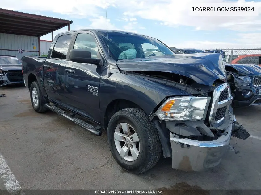 2021 Ram 1500 Classic Slt 4X2 5'7 Box VIN: 1C6RR6LG0MS539034 Lot: 40631283