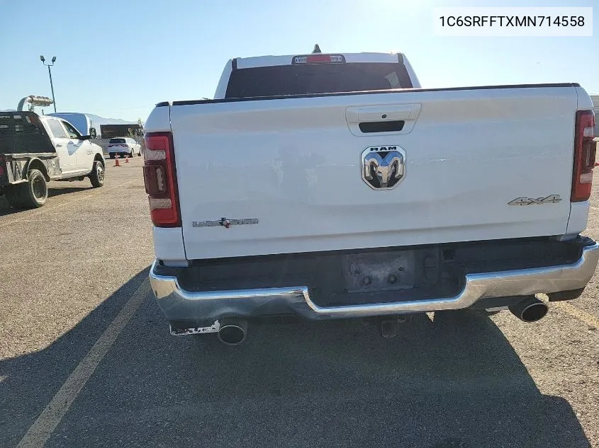 2021 Ram 1500 Lone Star 4X4 5'7 Box VIN: 1C6SRFFTXMN714558 Lot: 40637631