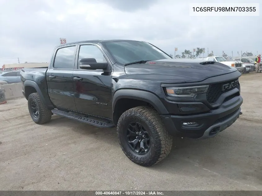 2021 Ram 1500 Trx 4X4 5'7 Box VIN: 1C6SRFU98MN703355 Lot: 40640847