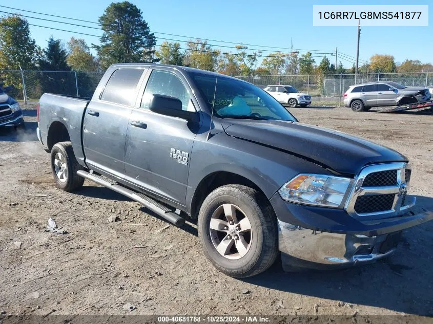 2021 Ram 1500 Classic Slt 4X4 5'7 Box VIN: 1C6RR7LG8MS541877 Lot: 40681788