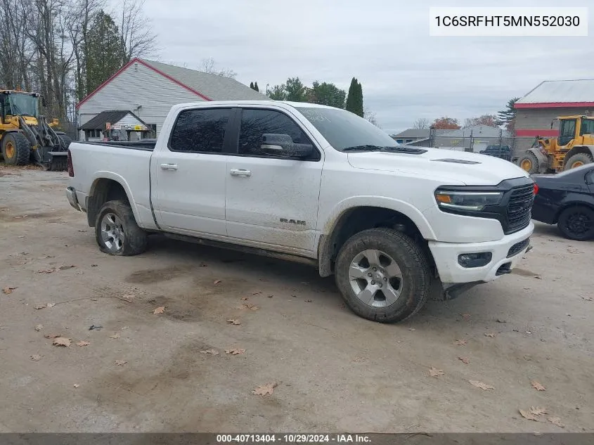 2021 Ram 1500 Limited 4X4 5'7 Box VIN: 1C6SRFHT5MN552030 Lot: 40713404