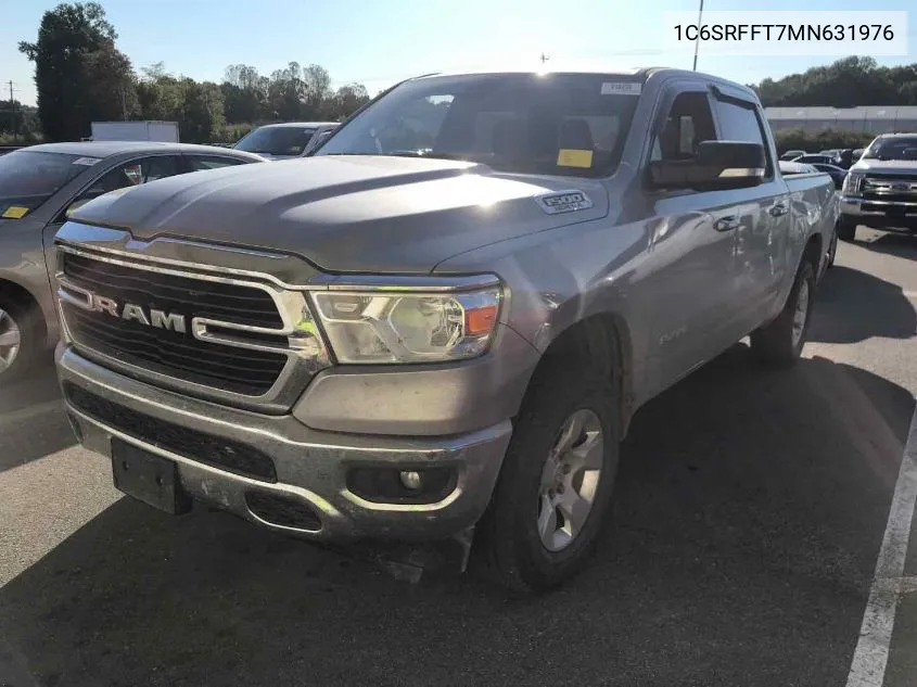 2021 Ram 1500 Lone Star 4X4 5'7 Box VIN: 1C6SRFFT7MN631976 Lot: 40719583