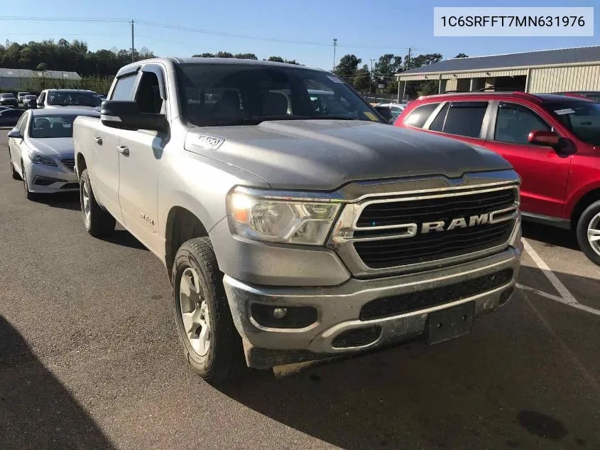 2021 Ram 1500 Lone Star 4X4 5'7 Box VIN: 1C6SRFFT7MN631976 Lot: 40719583