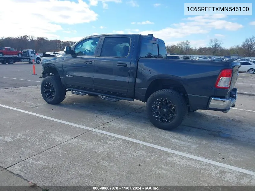 1C6SRFFTXMN546100 2021 Ram 1500 Big Horn