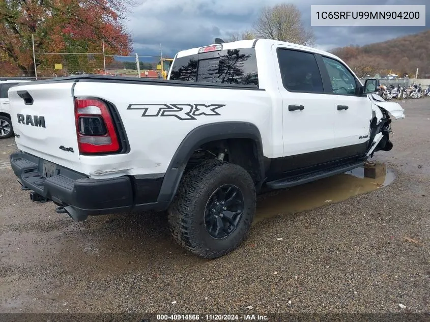 2021 Ram 1500 Trx 4X4 5'7 Box VIN: 1C6SRFU99MN904200 Lot: 40914866