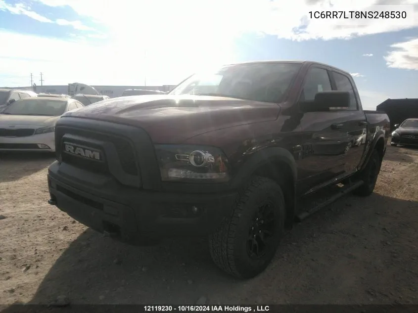 2022 Ram 1500 Classic Slt VIN: 1C6RR7LT8NS248530 Lot: 12119230