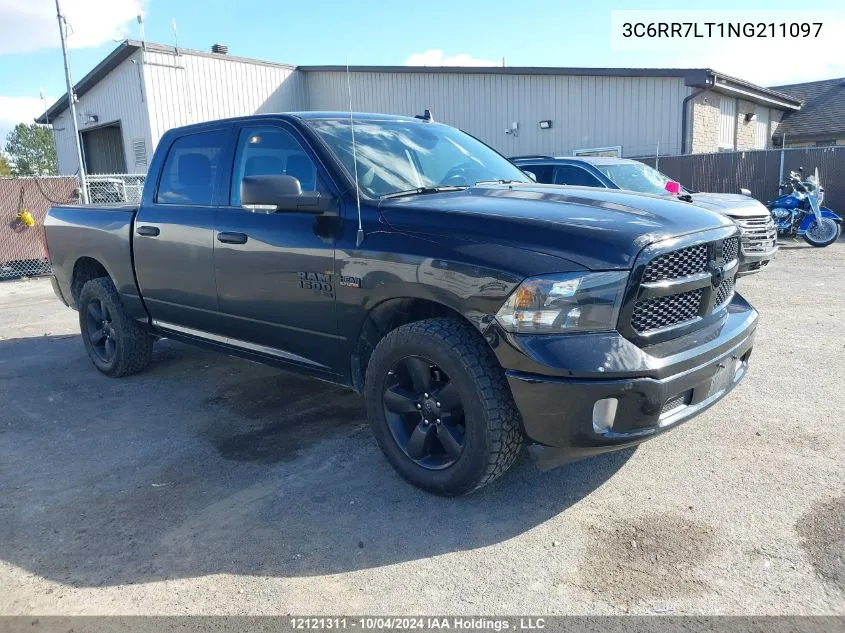 2022 Ram 1500 Classic Slt VIN: 3C6RR7LT1NG211097 Lot: 12121311