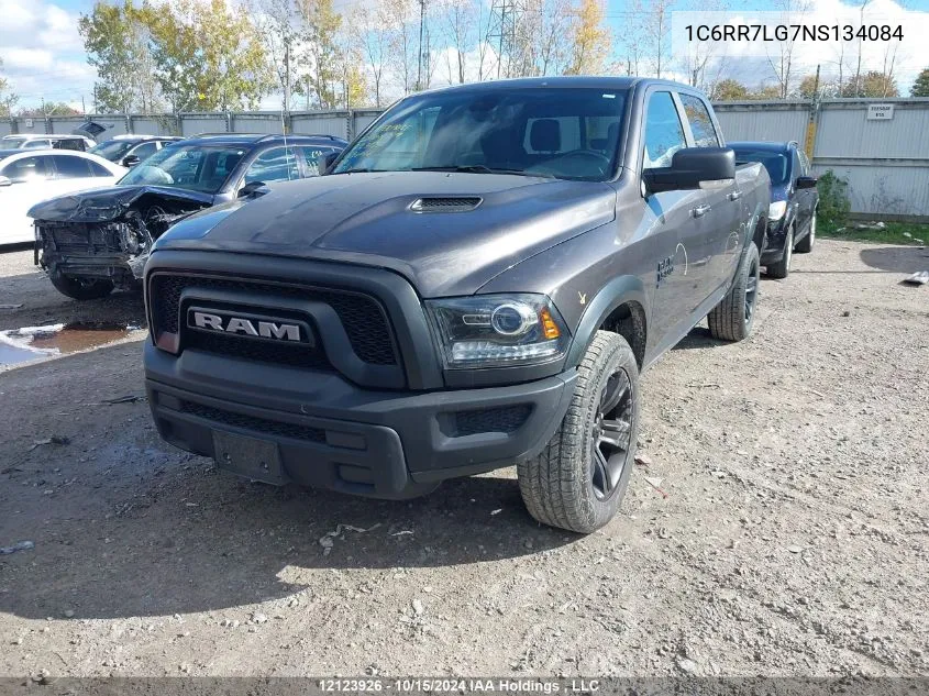 2022 Ram 1500 Classic Slt VIN: 1C6RR7LG7NS134084 Lot: 12123926