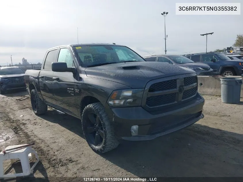 2022 Ram 1500 Classic Tradesman VIN: 3C6RR7KT5NG355382 Lot: 12126743