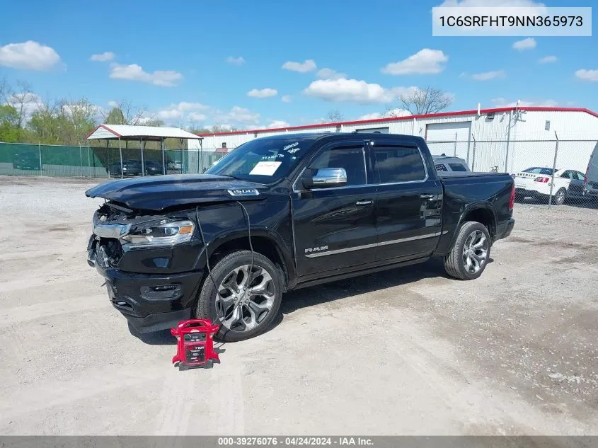 2022 Ram 1500 Limited 4X4 5'7 Box VIN: 1C6SRFHT9NN365973 Lot: 39276076