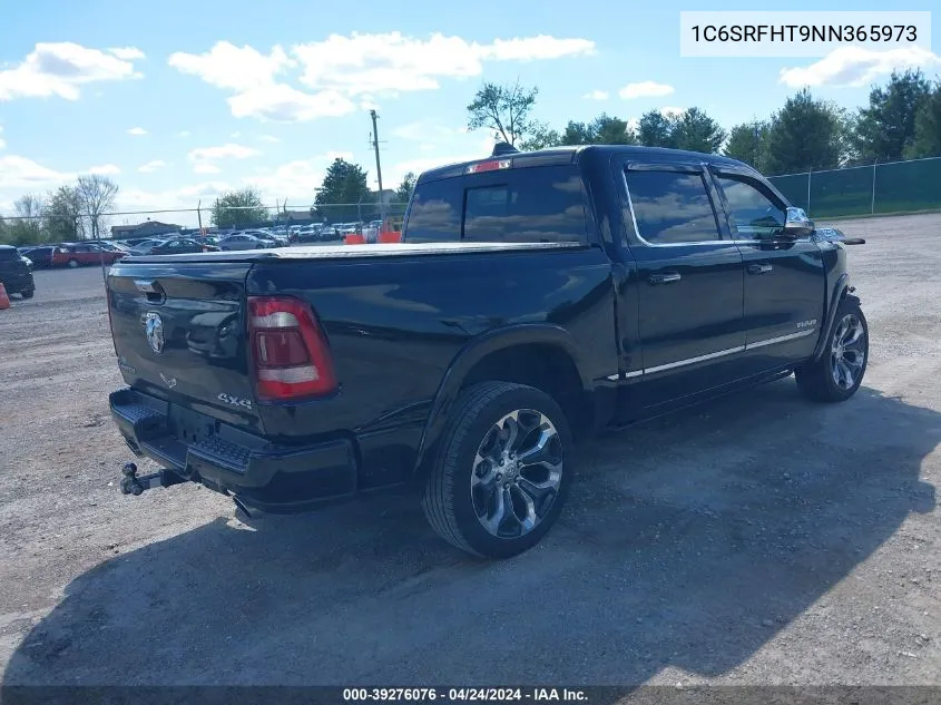 2022 Ram 1500 Limited 4X4 5'7 Box VIN: 1C6SRFHT9NN365973 Lot: 39276076