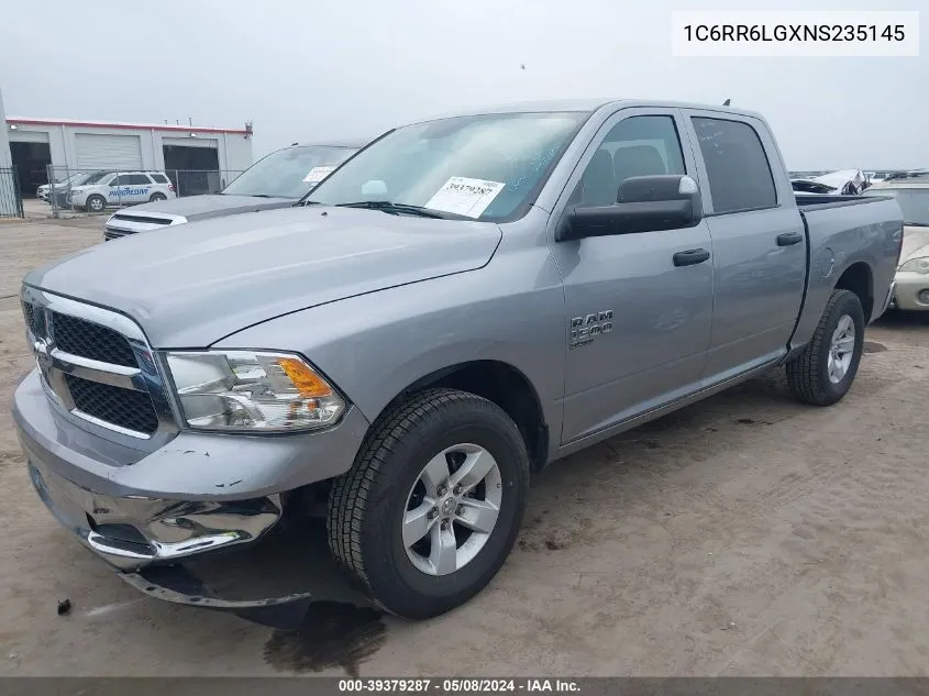 2022 Ram 1500 Classic Slt 4X2 5'7 Box VIN: 1C6RR6LGXNS235145 Lot: 39379287