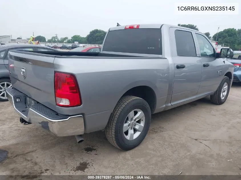 2022 Ram 1500 Classic Slt 4X2 5'7 Box VIN: 1C6RR6LGXNS235145 Lot: 39379287