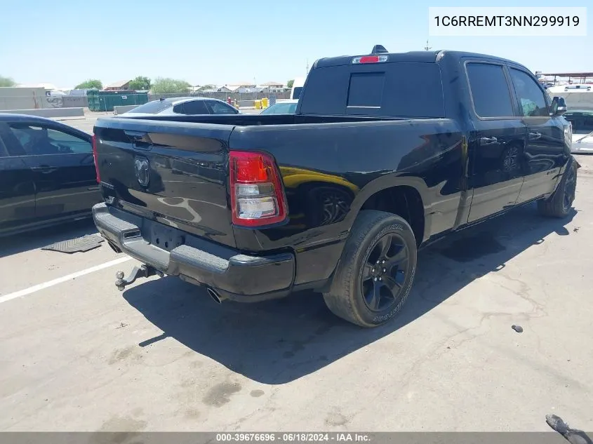 1C6RREMT3NN299919 2022 Ram 1500 Big Horn 4X2 6'4 Box