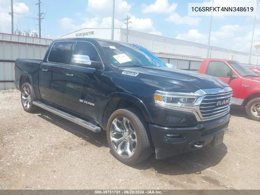 2022 Ram 1500 Limited Longhorn 4X4 5'7 Box VIN: 1C6SRFKT4NN348619 Lot: 39751701