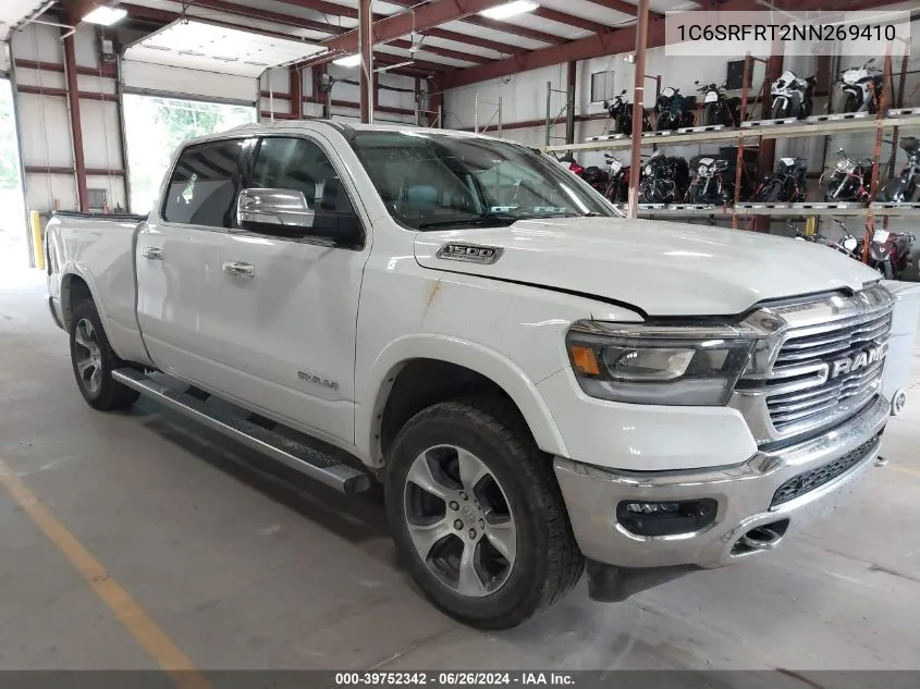 2022 Ram 1500 Laramie 4X4 6'4 Box VIN: 1C6SRFRT2NN269410 Lot: 39752342