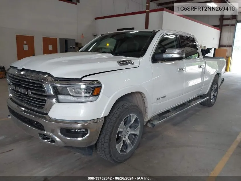 1C6SRFRT2NN269410 2022 Ram 1500 Laramie 4X4 6'4 Box