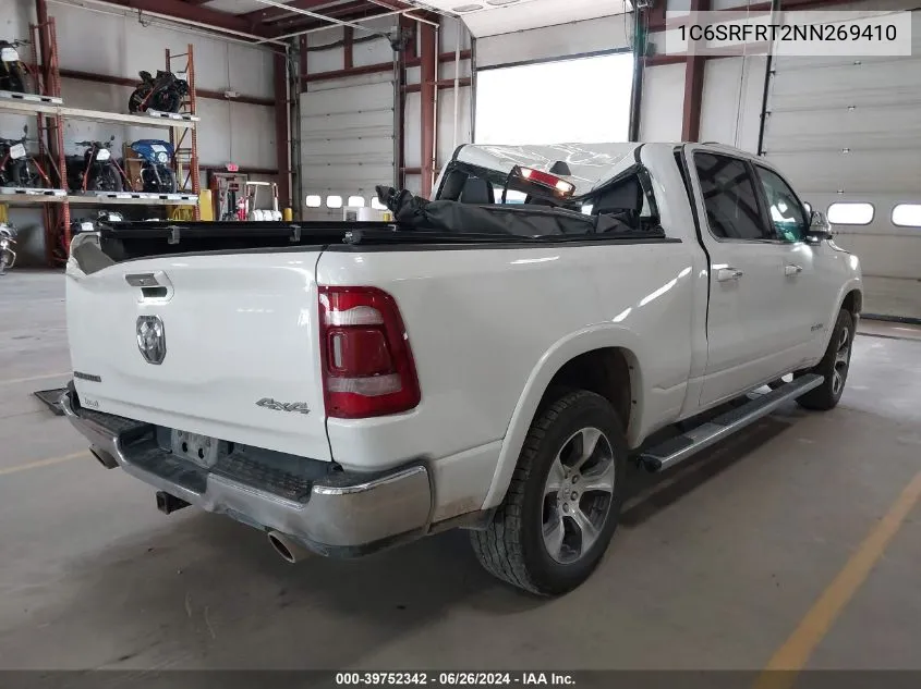 1C6SRFRT2NN269410 2022 Ram 1500 Laramie 4X4 6'4 Box