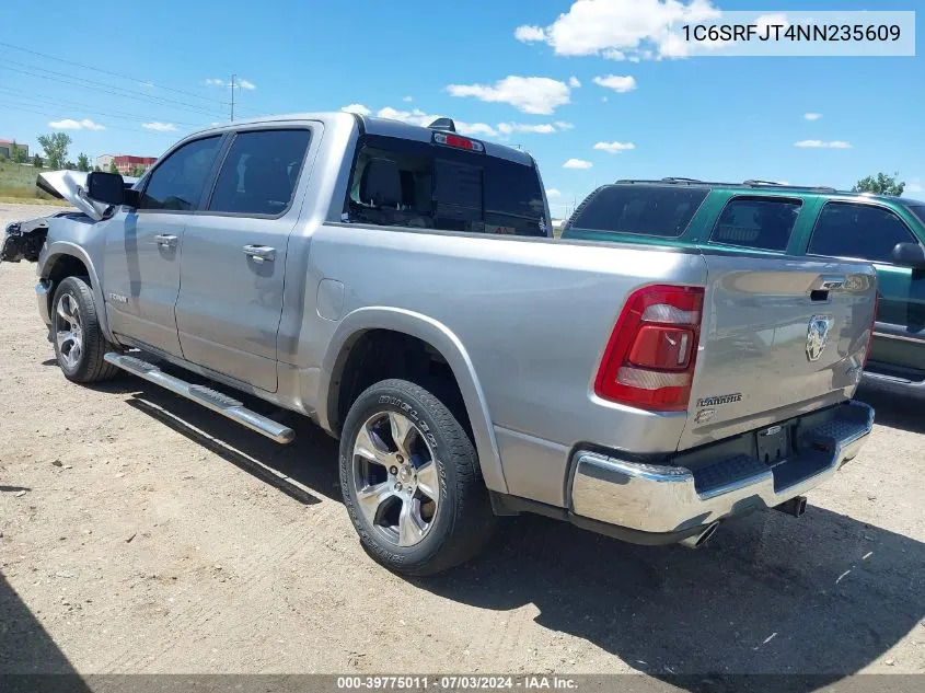 2022 Ram 1500 Laramie 4X4 5'7 Box VIN: 1C6SRFJT4NN235609 Lot: 39775011