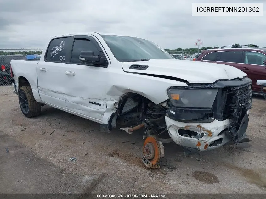 1C6RREFT0NN201362 2022 Ram 1500 Lone Star 4X2 5'7 Box