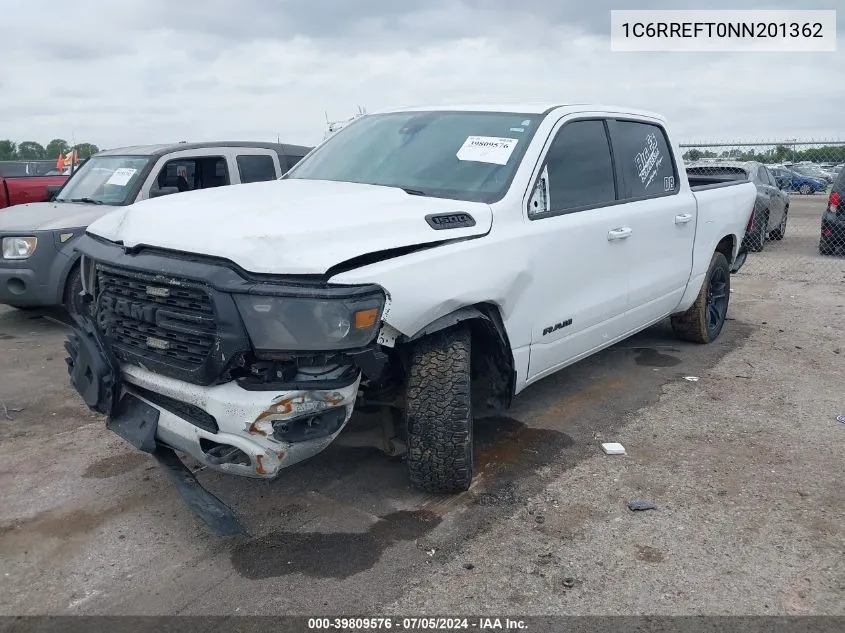 1C6RREFT0NN201362 2022 Ram 1500 Lone Star 4X2 5'7 Box