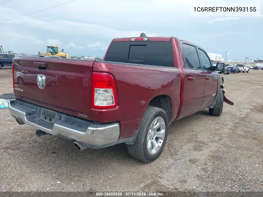 1C6RREFT0NN393155 2022 Ram 1500 Lone Star 4X2 5'7 Box