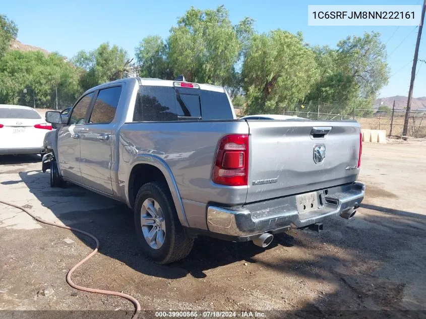 2022 Ram 1500 Laramie 4X4 5'7 Box VIN: 1C6SRFJM8NN222161 Lot: 39900565