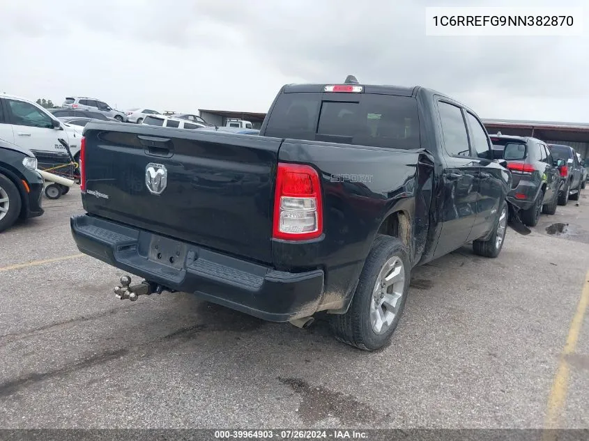 2022 Ram 1500 Lone Star 4X2 5'7 Box VIN: 1C6RREFG9NN382870 Lot: 39964903