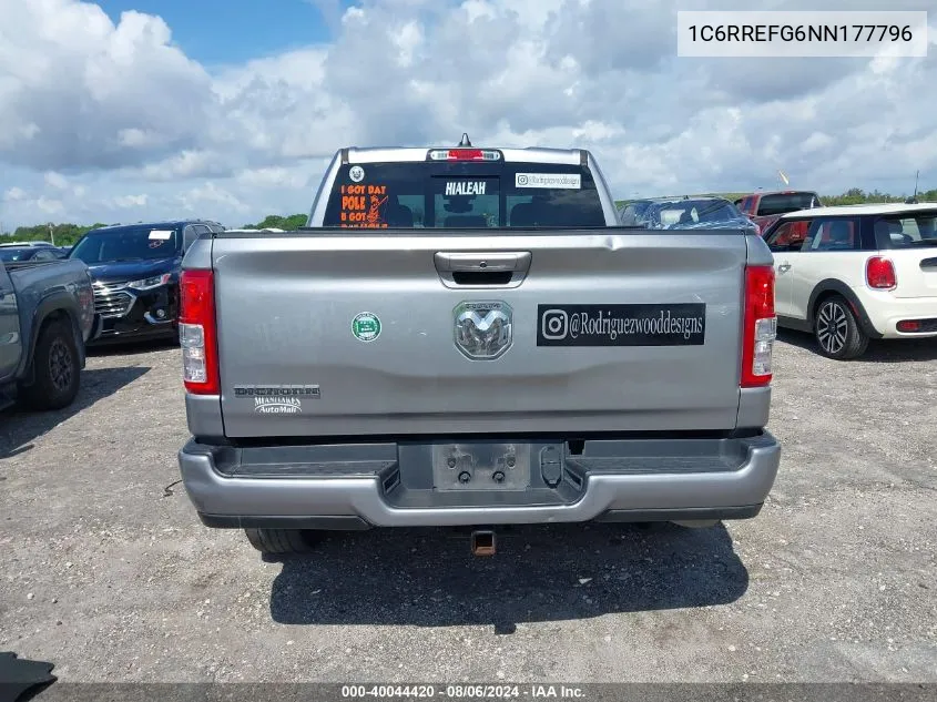 1C6RREFG6NN177796 2022 Ram 1500 Big Horn 4X2 5'7 Box