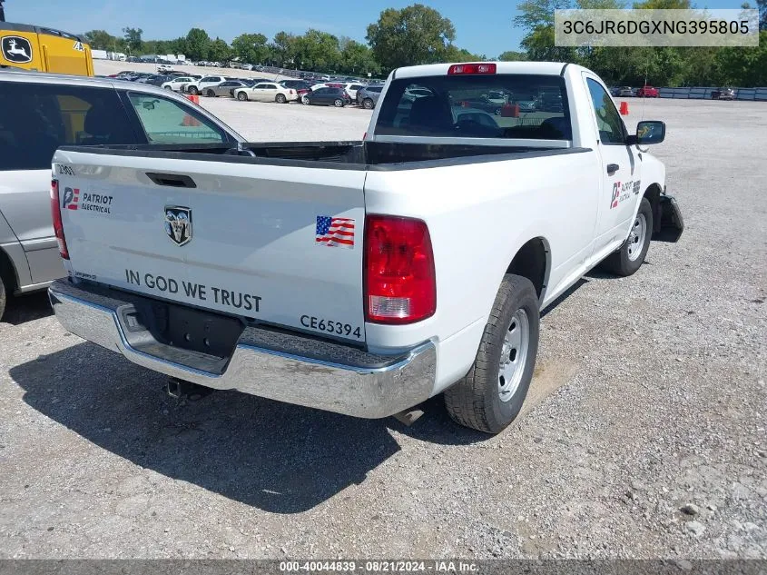 2022 Ram 1500 Classic Tradesman Regular Cab 4X2 8' Box VIN: 3C6JR6DGXNG395805 Lot: 40044839