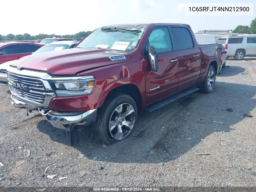 1C6SRFJT4NN212900 2022 Ram 1500 Laramie 4X4 5'7 Box