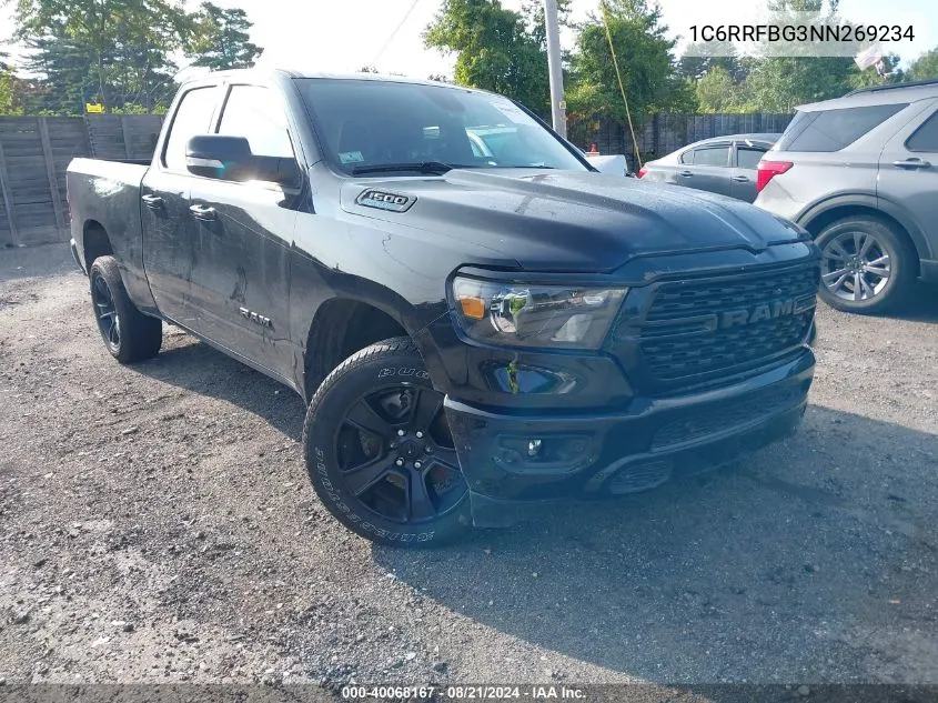 2022 Ram 1500 VIN: 1C6RRFBG3NN269234 Lot: 40068167