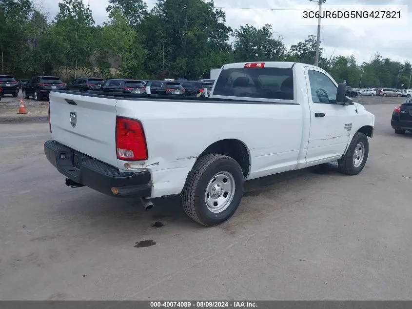 2022 Ram 1500 Classic Tradesman Regular Cab 4X2 8' Box VIN: 3C6JR6DG5NG427821 Lot: 40074089