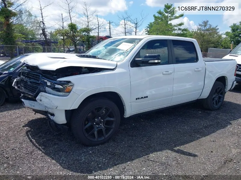 2022 Ram 1500 VIN: 1C6SRFJT8NN270329 Lot: 40102285