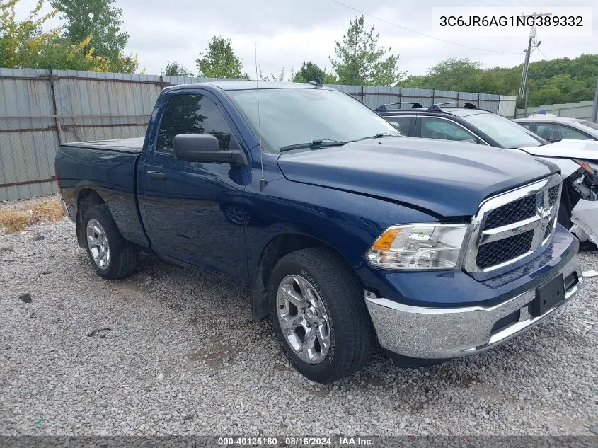 2022 Ram 1500 Classic Tradesman Regular Cab 4X2 6'4 Box VIN: 3C6JR6AG1NG389332 Lot: 40125180