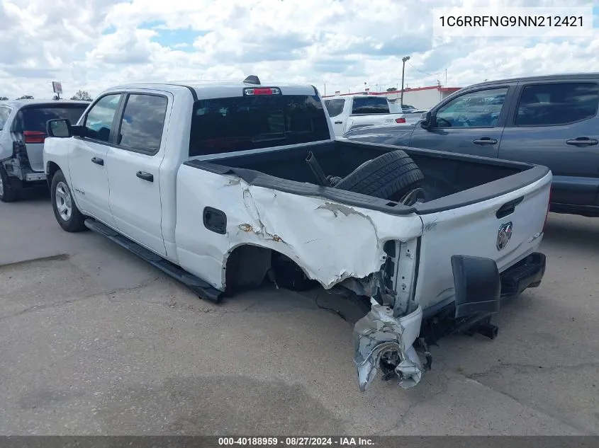 2022 Ram 1500 Tradesman 4X4 6'4 Box VIN: 1C6RRFNG9NN212421 Lot: 40188959