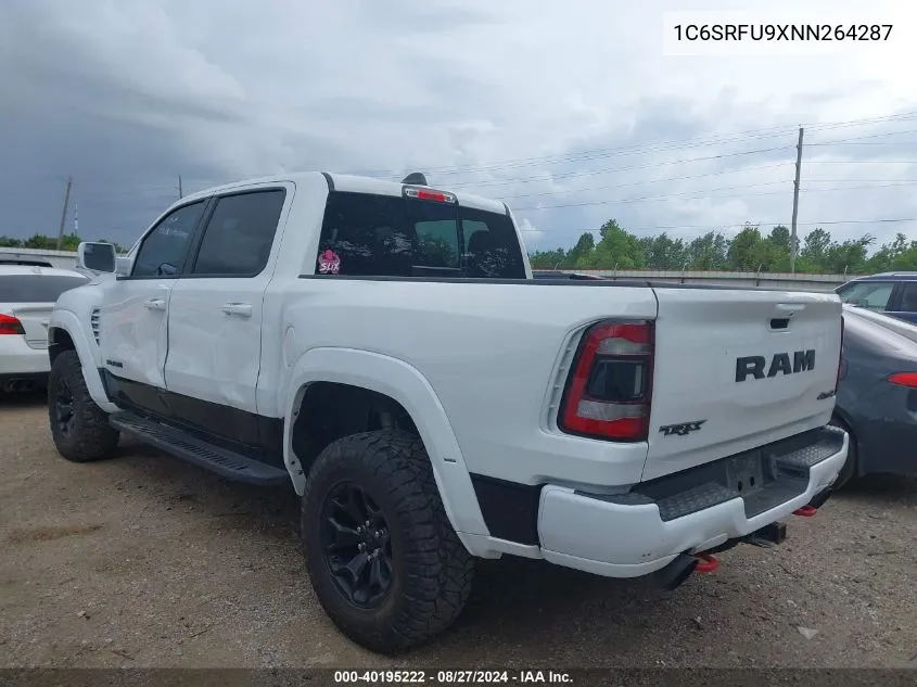 2022 Ram 1500 Trx 4X4 5'7 Box VIN: 1C6SRFU9XNN264287 Lot: 40195222