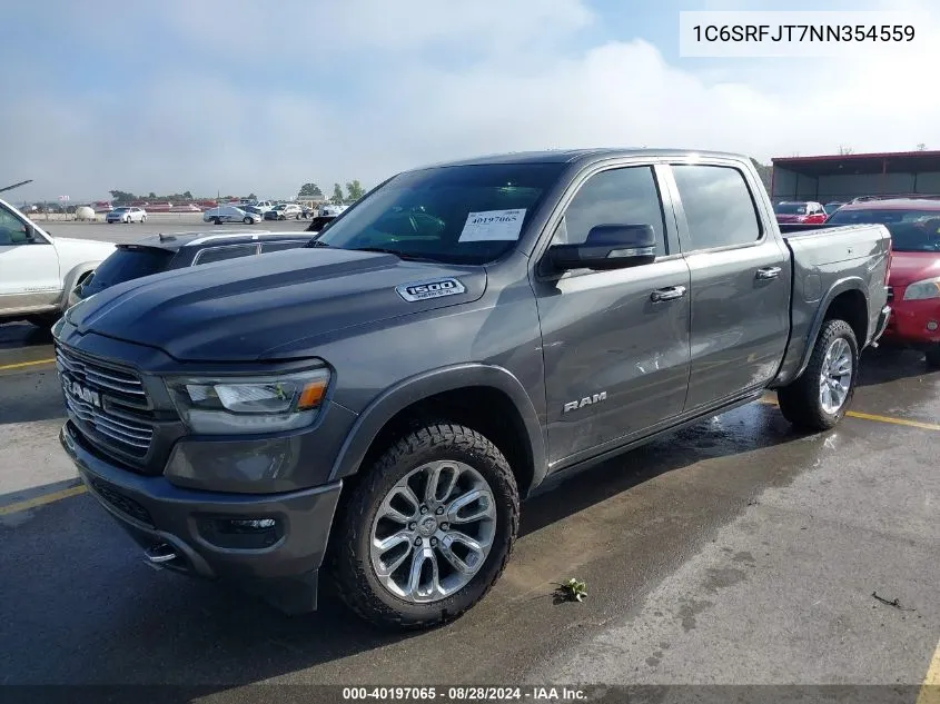 1C6SRFJT7NN354559 2022 Ram 1500 Laramie 4X4 5'7 Box