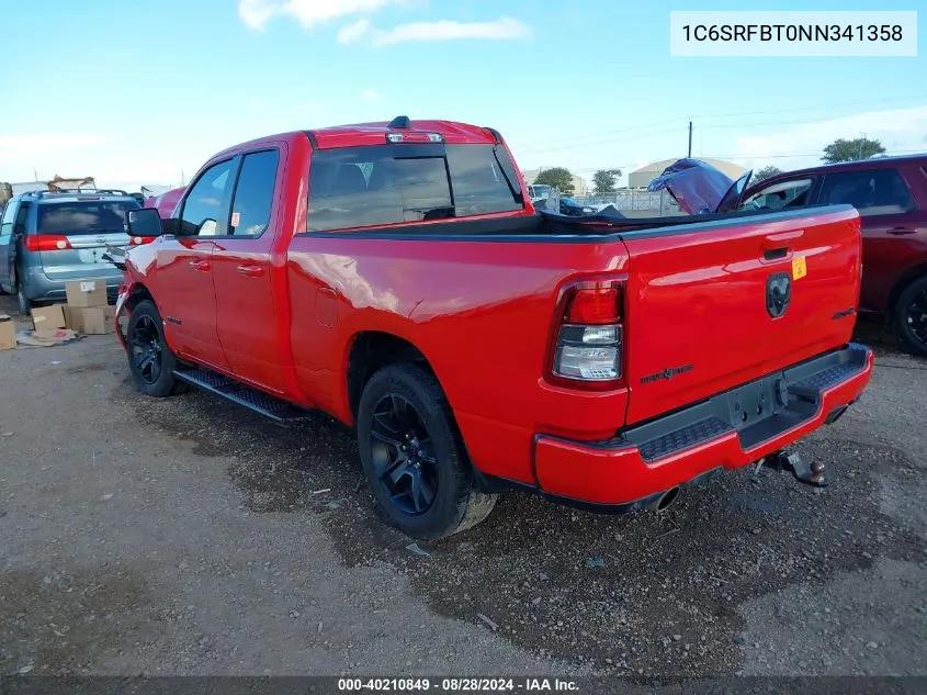 2022 Ram 1500 VIN: 1C6SRFBT0NN341358 Lot: 40210849