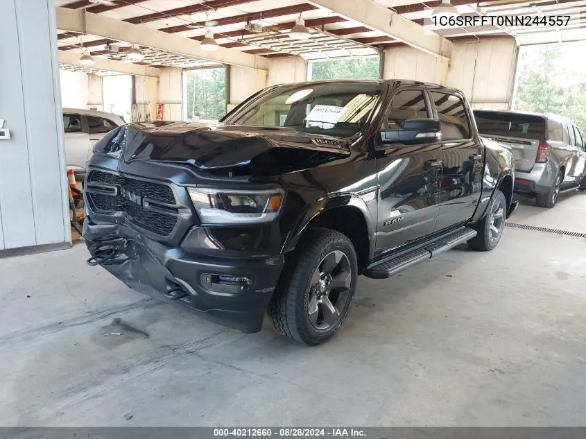 2022 Ram 1500 Big Horn 4X4 5'7 Box VIN: 1C6SRFFT0NN244557 Lot: 40212660