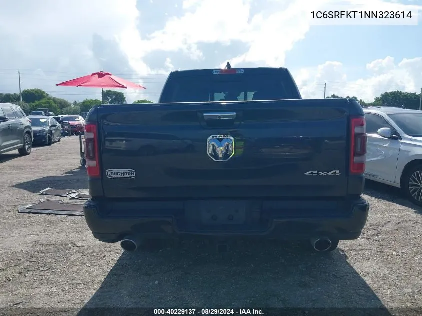 2022 Ram 1500 Limited Longhorn 4X4 5'7 Box VIN: 1C6SRFKT1NN323614 Lot: 40229137