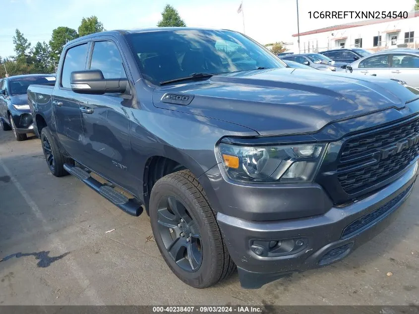 2022 Ram 1500 Big Horn 4X2 5'7 Box VIN: 1C6RREFTXNN254540 Lot: 40238407