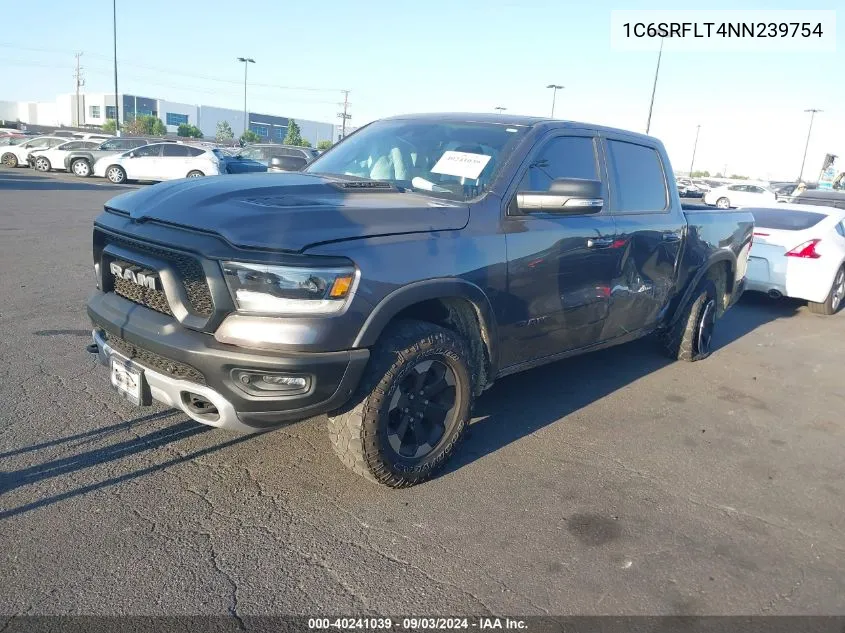 1C6SRFLT4NN239754 2022 Ram 1500 Rebel 4X4 5'7 Box